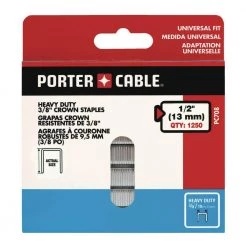 3/8 in. x 1/2 in. Glue Collated Crown Staple by Porter-Cable