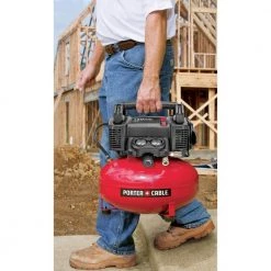 6 Gal. 150 PSI Portable Electric Air Compressor 16 & 18-GA Nailer, 3/8 in. Stapler and Framing Nailer Combo Kit (4-Tool) by Porter-Cable -Porter-Cable Sales Shop porter cable portable air compressors pcfp12234fr350b d4 1000
