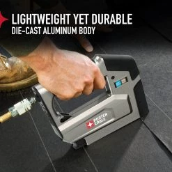 6 Gal. 150 PSI Portable Electric Air Compressor 16 & 18-GA Nailer, 3/8 in. Stapler and Framing Nailer Combo Kit (4-Tool) by Porter-Cable -Porter-Cable Sales Shop porter cable portable air compressors pcfp12234fr350b fa 1000