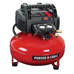 6 gal. 150 PSI Portable Electric Air Compressor, 18-Gauge Brad Nailer and 21-Degree 3-1/2 in. Full Round Framing Nailer by Porter-Cable -Porter-Cable Sales Shop porter cable portable air compressors pcfp12236fr350b 1f 1000
