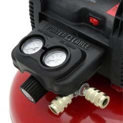 6 gal. 150 PSI Portable Electric Air Compressor, 18-Gauge Brad Nailer and 21-Degree 3-1/2 in. Full Round Framing Nailer by Porter-Cable -Porter-Cable Sales Shop porter cable portable air compressors pcfp12236fr350b 44 1000