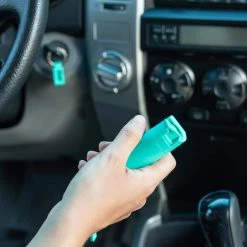 Pepper Spray Keychain with Quick Release Key Ring in Mint Green by SABRE -Porter-Cable Sales Shop sabre home safety accessories hc 14 mt 02 fa 1000