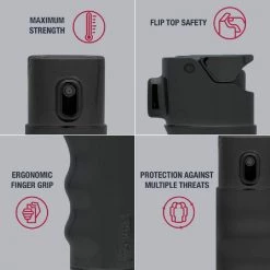 Smart Pepper Spray by SABRE -Porter-Cable Sales Shop sabre home safety accessories sps 14 bk 76 1000