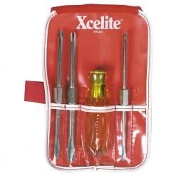 Pocket Roll Screwdriver Set (4-Piece) by Xcelite