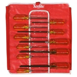 Allen Hex SAE Screwdriver Roll Up Set (11-Piece) by Xcelite