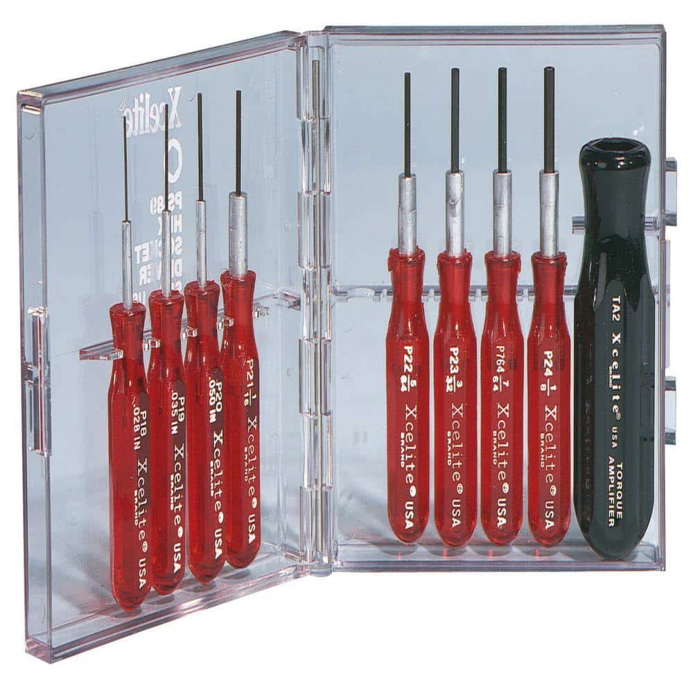 Hex SAE Screwdriver Set (9-Piece) by Xcelite 3 Hex SAE Screwdriver Set (9-Piece) by Xcelite